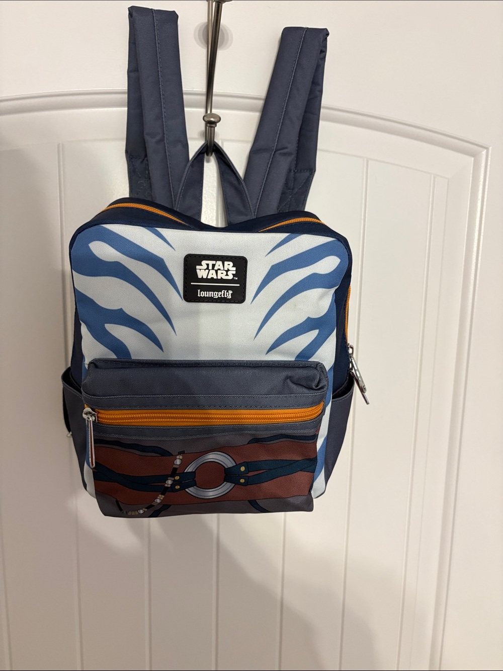 Loungefly Star Wars Blue and Brown Character Mini Backpack
